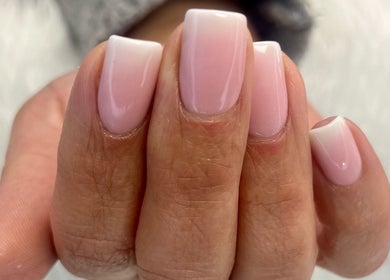 Elegant manicured nails at Princie Beauty, Johannesburg, Gauteng, ZA. Perfectly shaped and glossy.