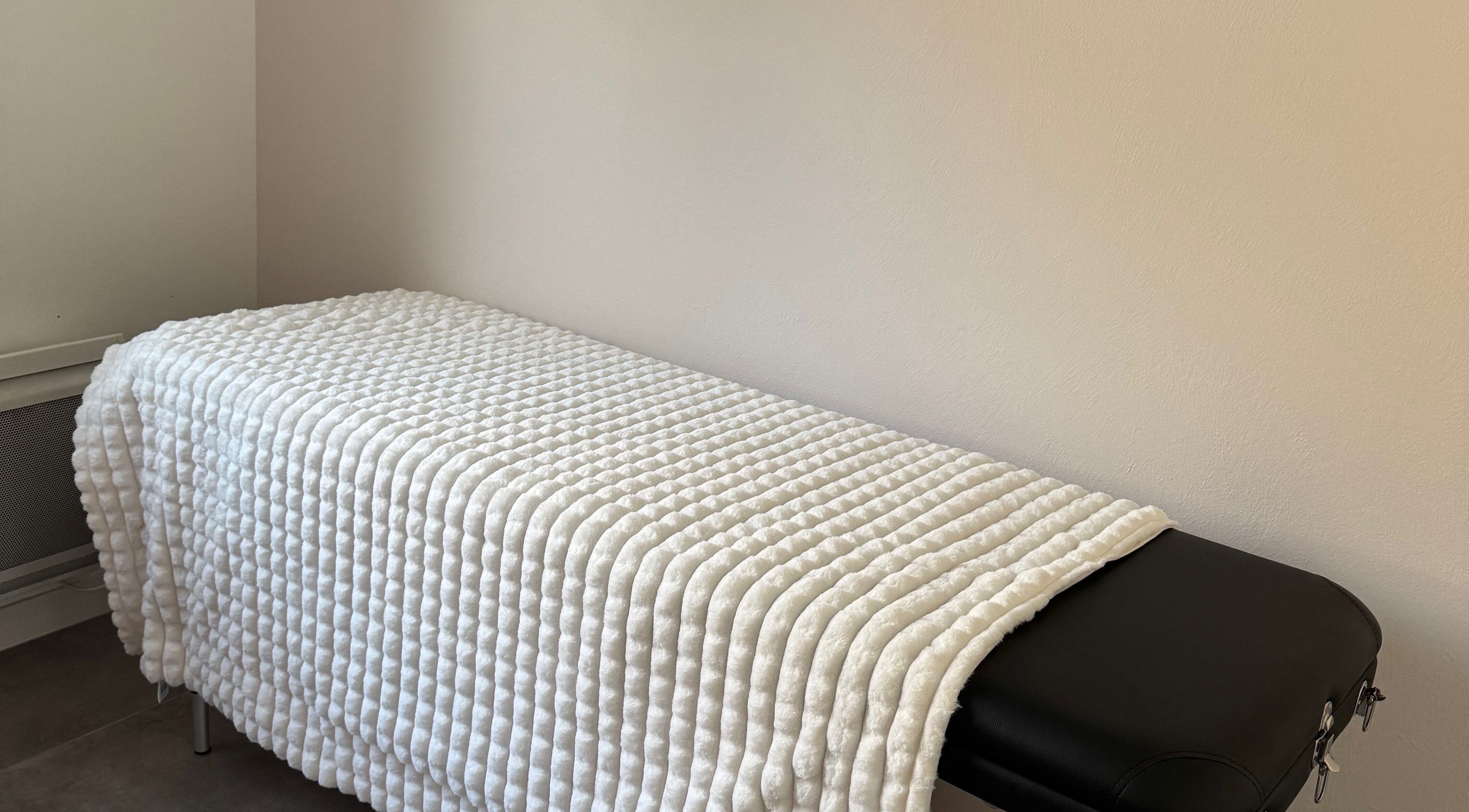 Table de massage confortable chez Le Studio de Nancy, Saint-Pryvé-Saint-Mesmin, Centre-Val de Loire, FR.