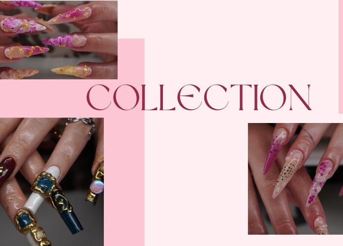 Kunstvolle Nageldesigns bei Spring Nails Berlin, einzigartig verziert. Berlin, Berlin, DE.