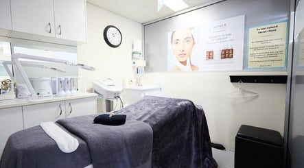 Dolce Vita Beaute treatment room in Newtown, New South Wales, AU, featuring modern spa equipment.