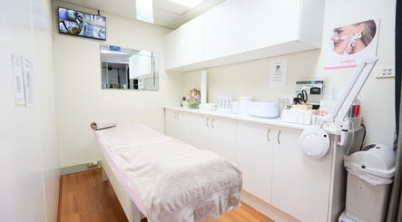 Tranquil treatment room at Dolce Vita Beaute, Newtown, New South Wales, AU featuring a spa bed and calming decor.
