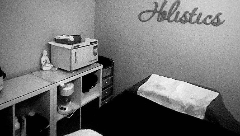 Relaxing treatment room at Self Care Holistics and Therapies in Liverpool, England, GB.