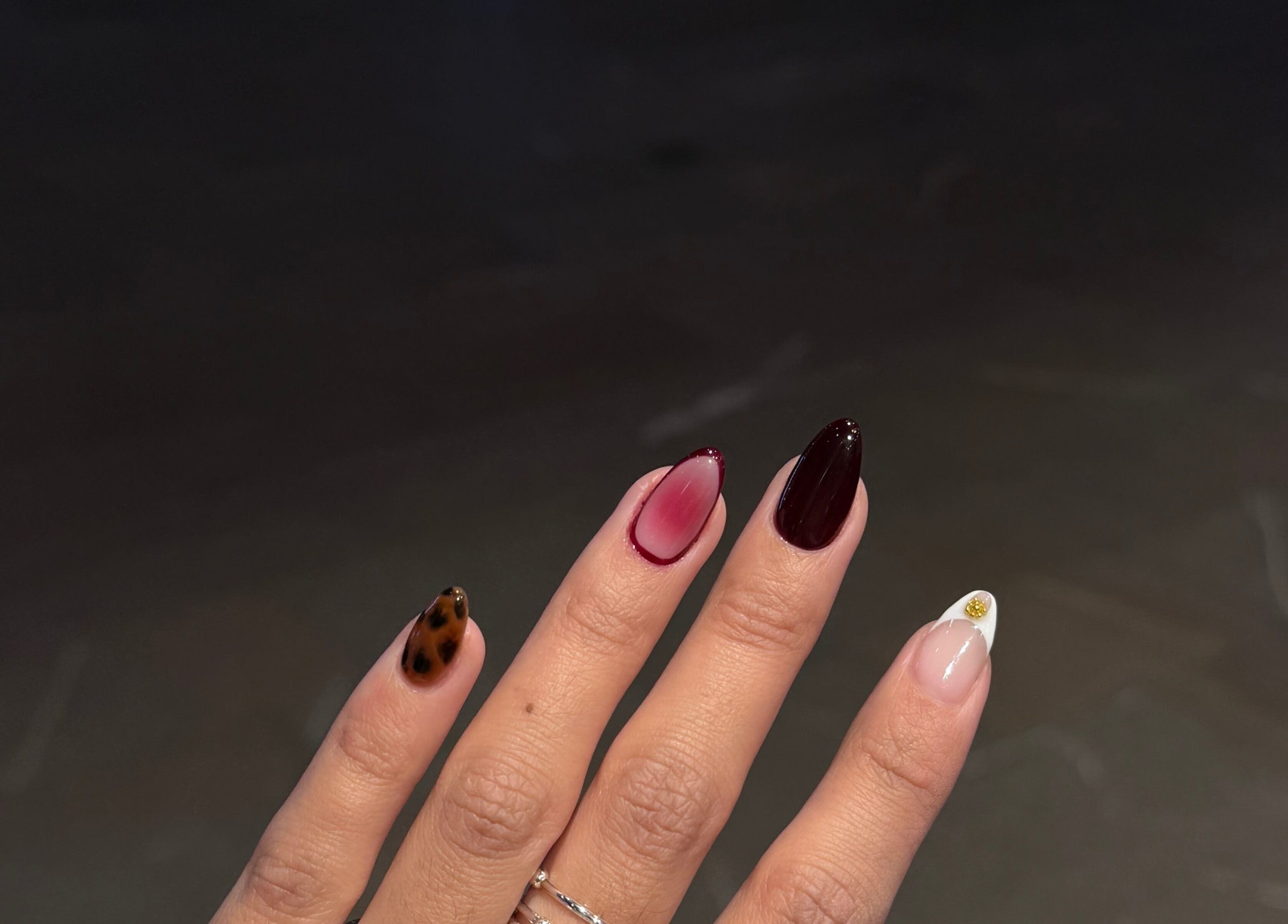 Stylish nail art at Maidy Orozco in Dee Why, New South Wales, AU; showcasing diverse designs.