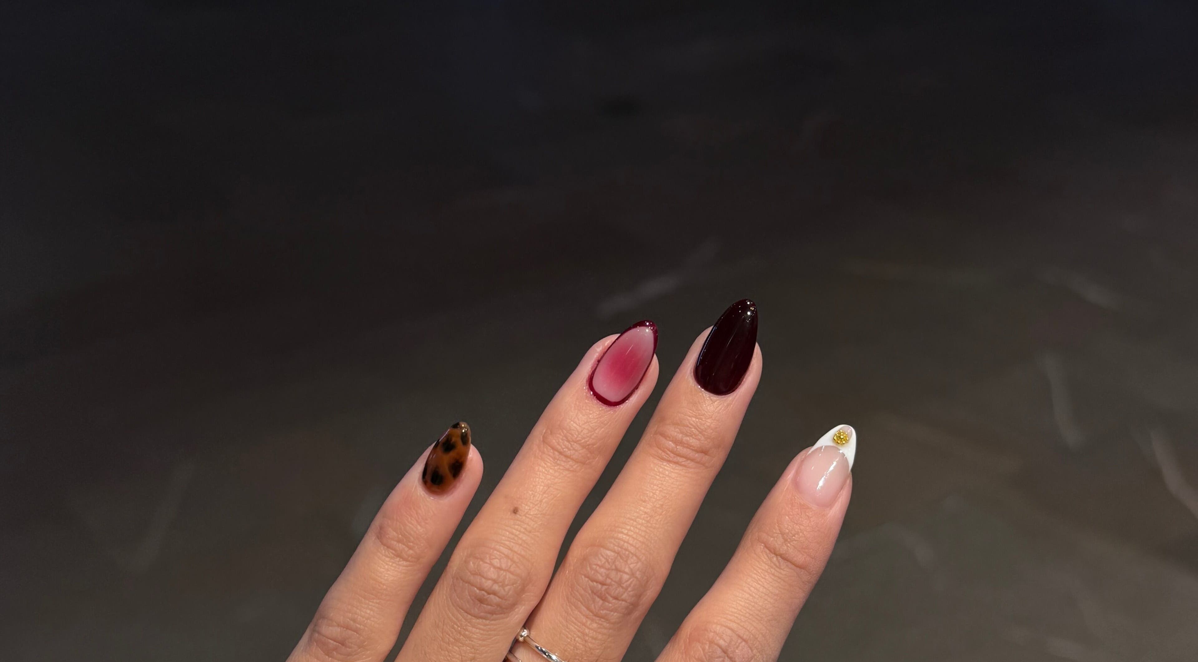 Stylish nail art at Maidy Orozco in Dee Why, New South Wales, AU; showcasing diverse designs.