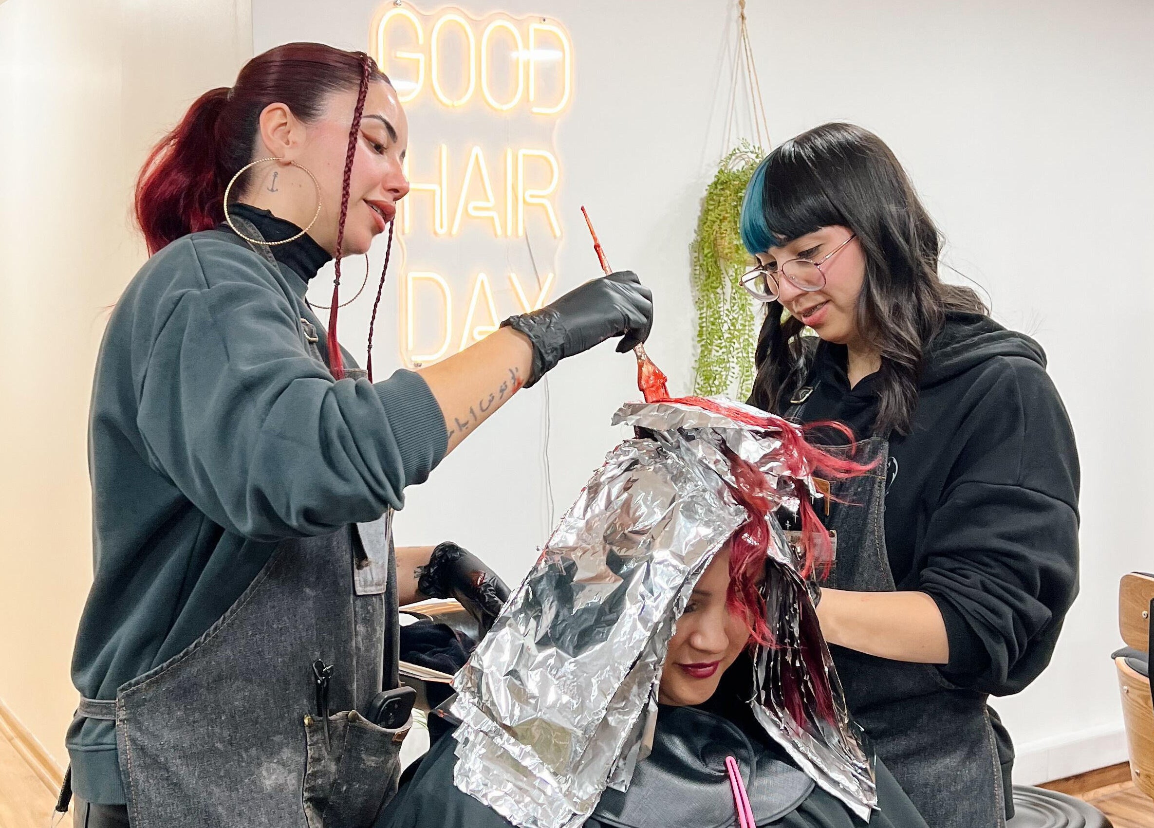 Técnicas de coloración en The Beauty Room, Las Condes, Región Metropolitana, CL.