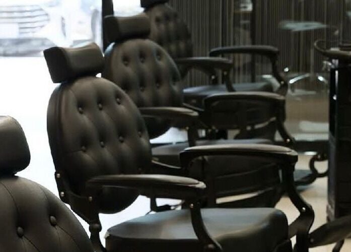 Luxury barber chairs at Self Reflection Barbershop, الرياض, منطقة الرياض, SA, offering premium grooming.