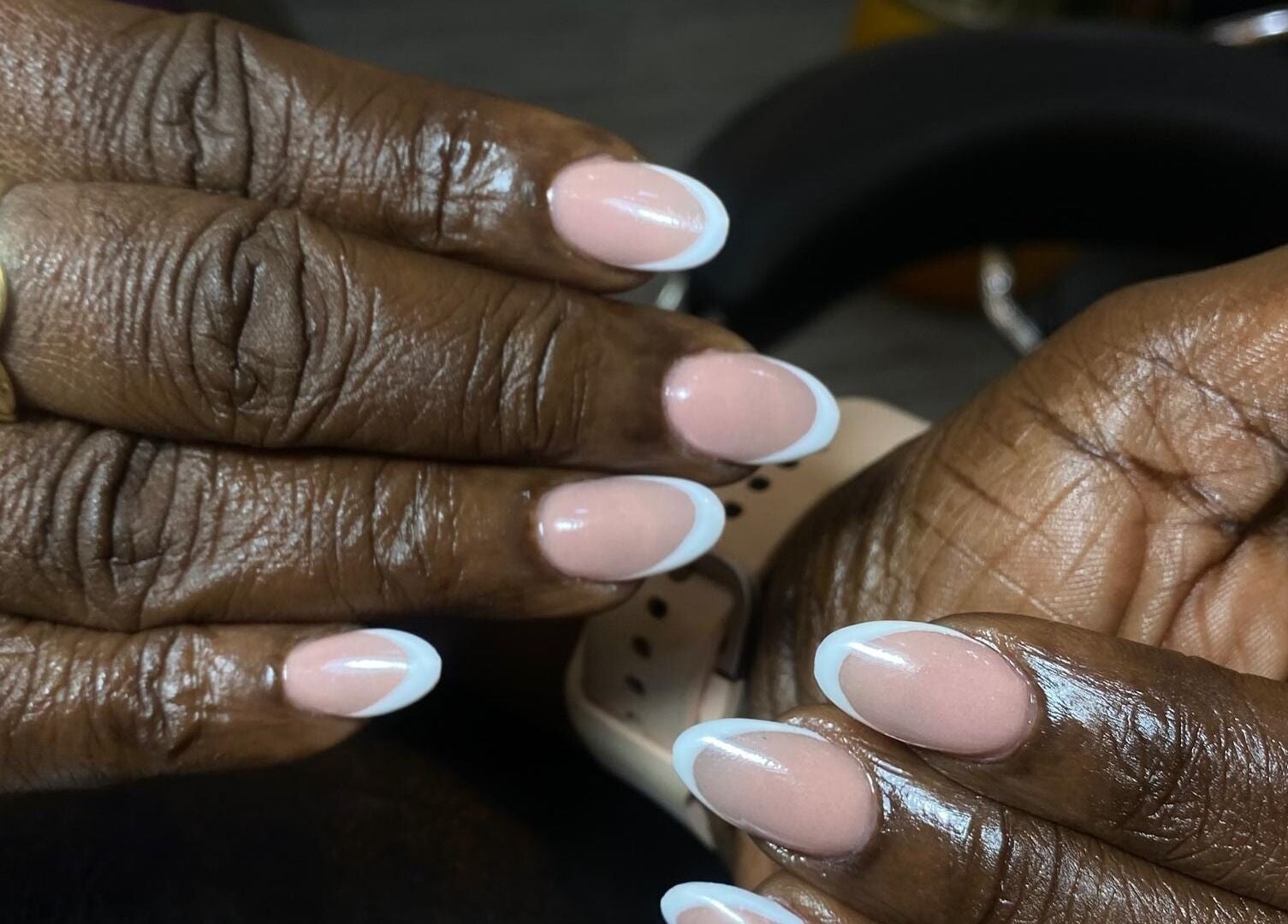 Perfectly manicured hands at Ronexe Beauty Hub, Greater Accra Region, Greater Accra Region, GH.