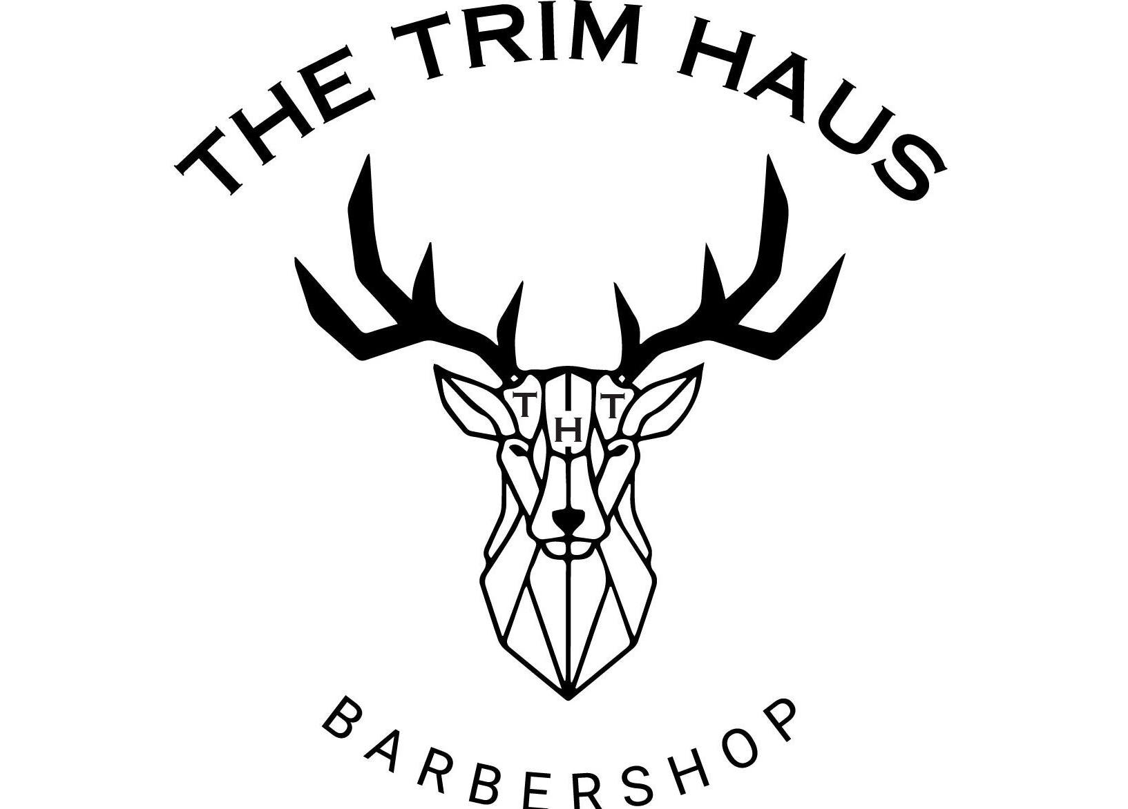 The Trim Haus logo featuring a geometric deer head in Glasgow, Scotland, GB.