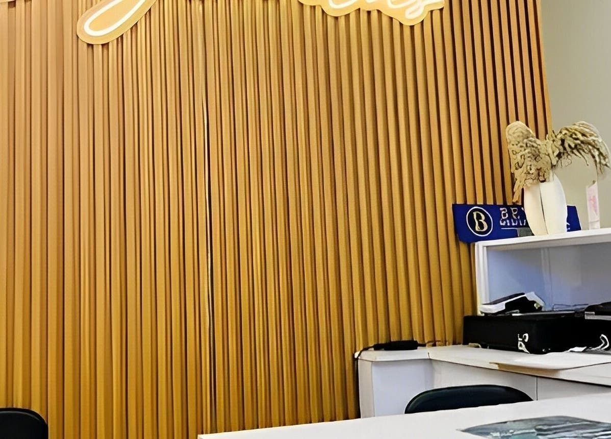 Stylish reception at Beylla Medispa Teluk Intan, TELUK INTAN, Perak, MY with modern decor.