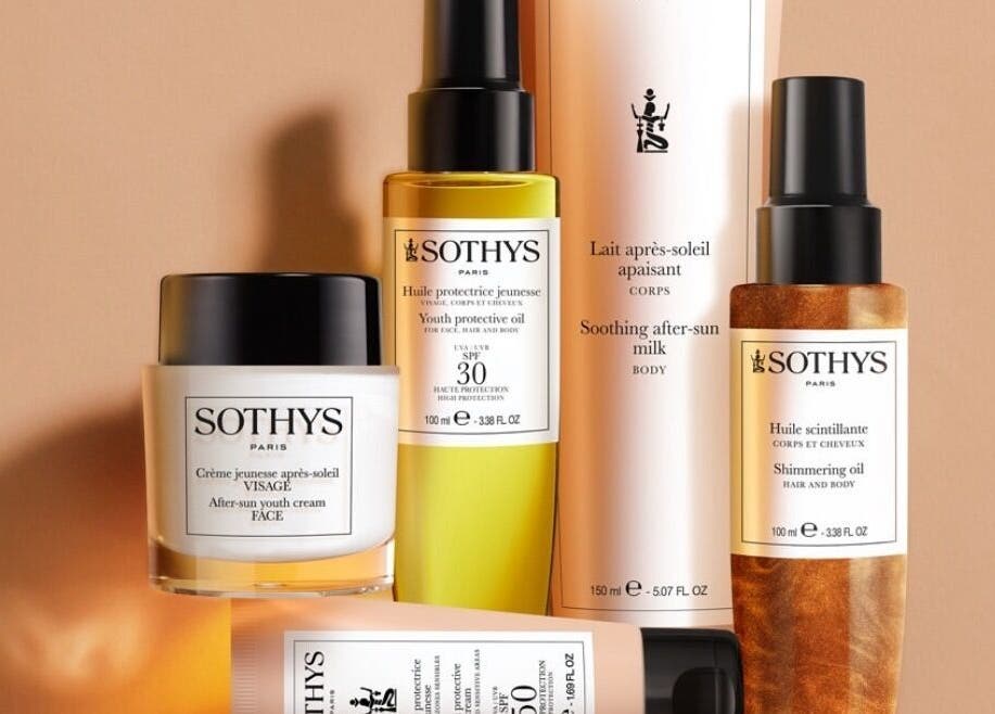 Sothys skincare collection at Sanctum, Lincoln, England, GB. Enhance beauty and wellness with luxurious products.
