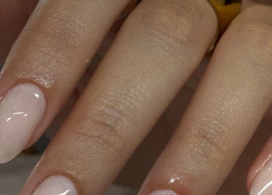 Elegant neutral manicure at Anne Lima Nails & Beauty (Dublin 2), Dublin, County Dublin, IE.