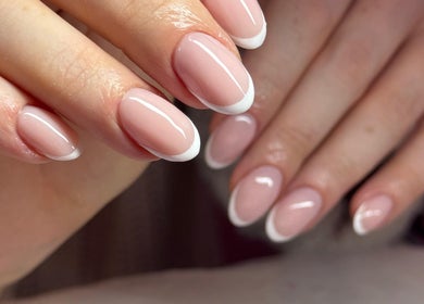 Elegant French manicure at Anne Lima Nails & Beauty (Dublin 2), Dublin, County Dublin, IE.