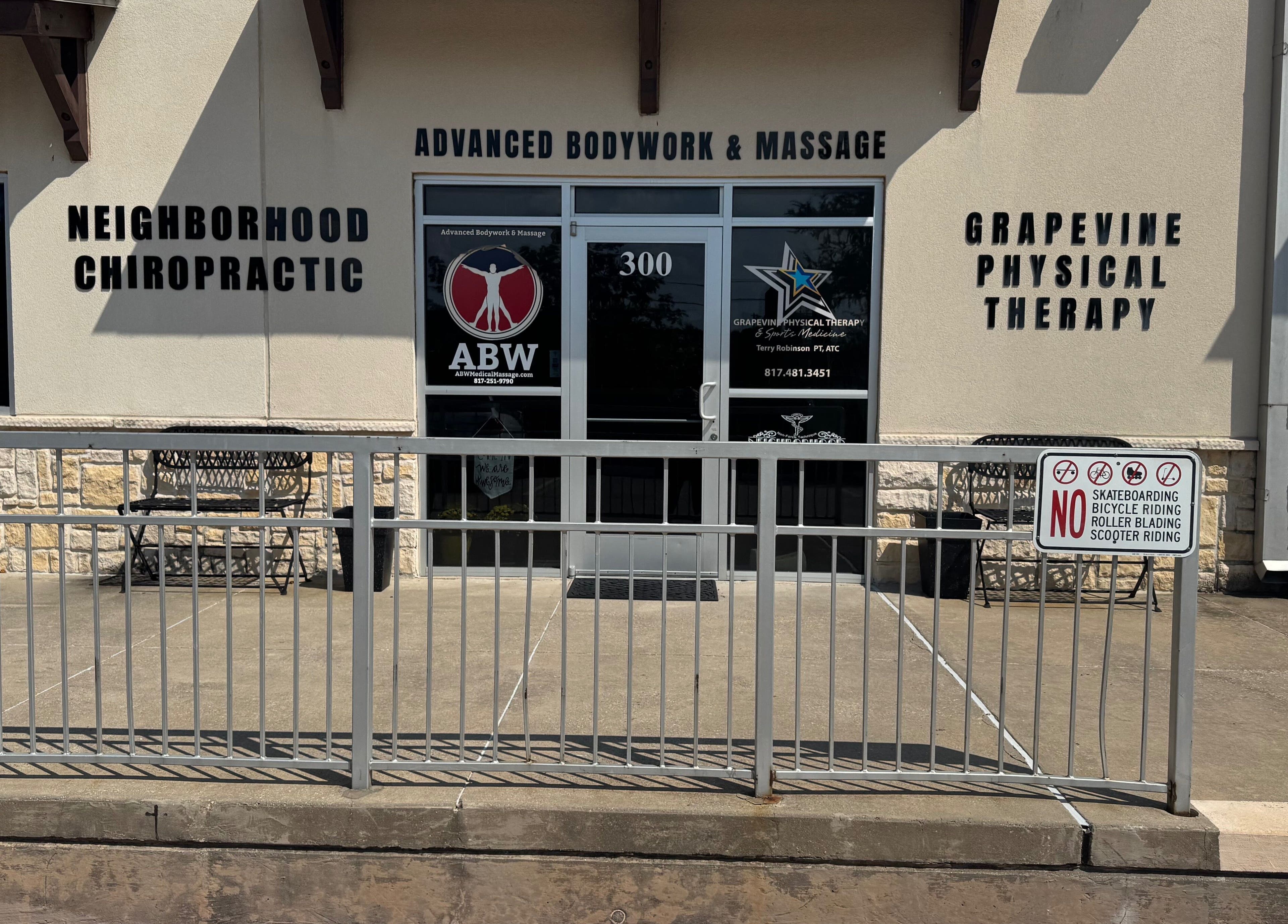 Entrance to Revive Integrative Wellness | Grapevine, located in Grapevine, Texas, US, showcasing services offered.