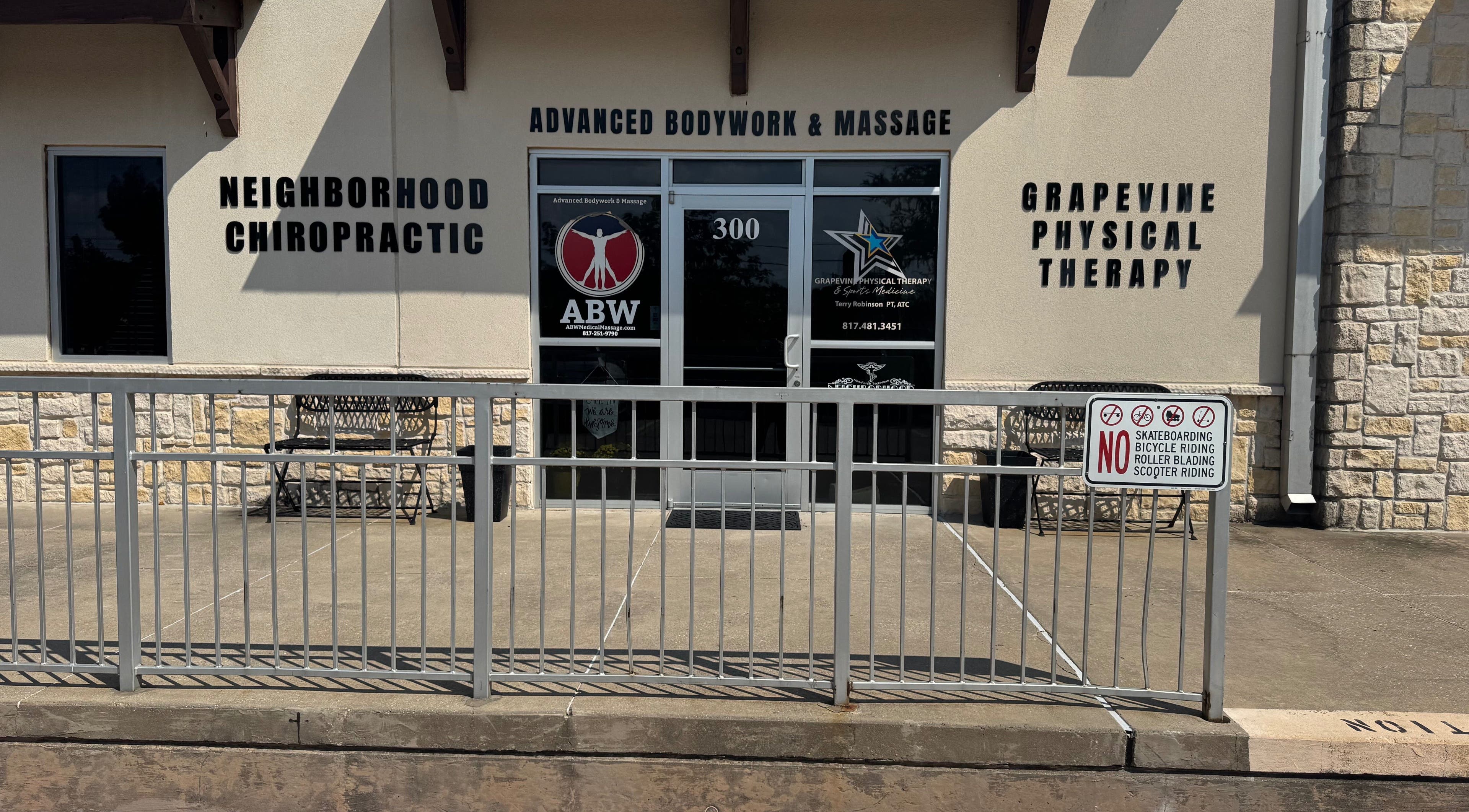 Entrance to Revive Integrative Wellness | Grapevine, located in Grapevine, Texas, US, showcasing services offered.