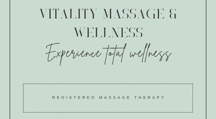 VITALITY Massage & Wellness