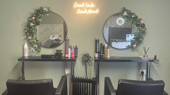 Glossy locks by Katie