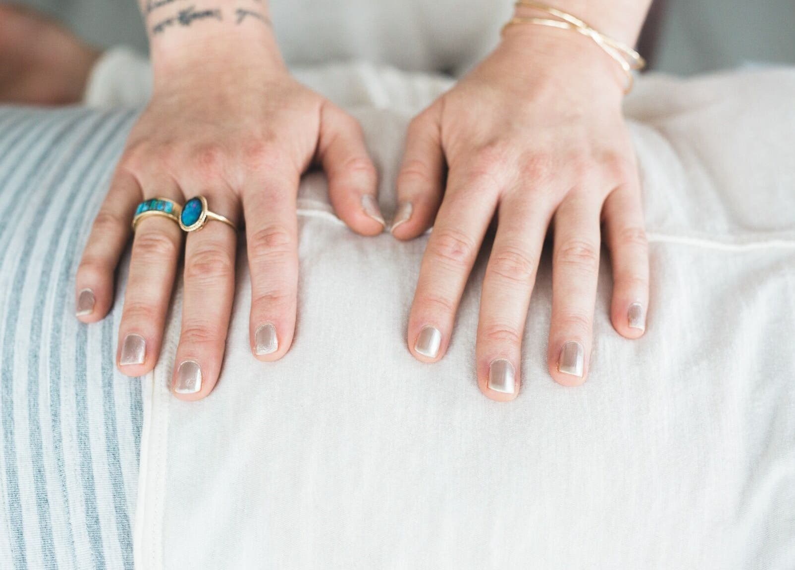 Massage therapy session at Sage Therapeutic Soul Spa in Tahoe City, California, US.