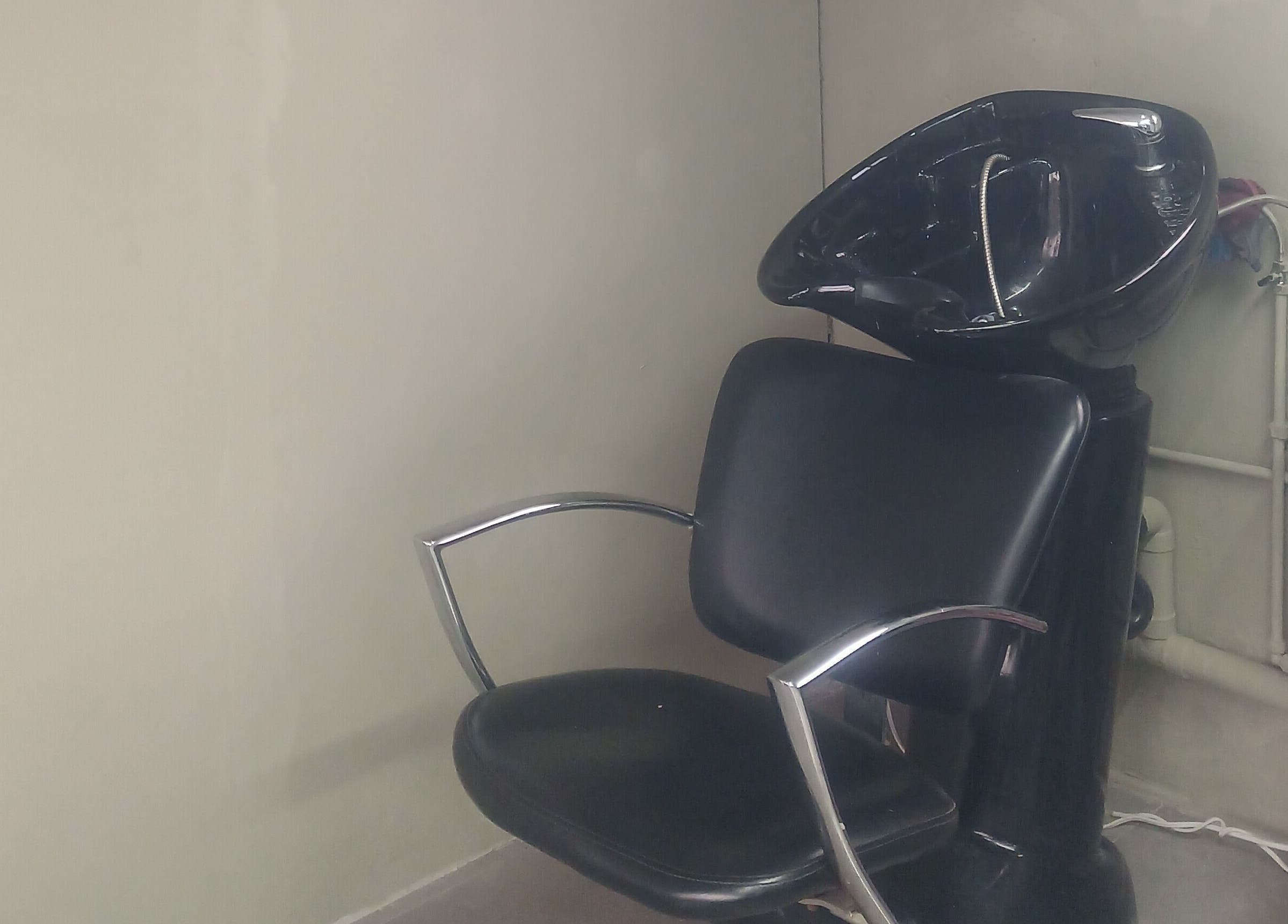 Modern hair washing station at Zsquared Hair And Beauty Salon, Phoenix, Kwazulu-natal, ZA.