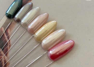 Elegant nail colors palette at Nails By Georgie at Sacred Empire, Royal Tunbridge Wells, England, GB.