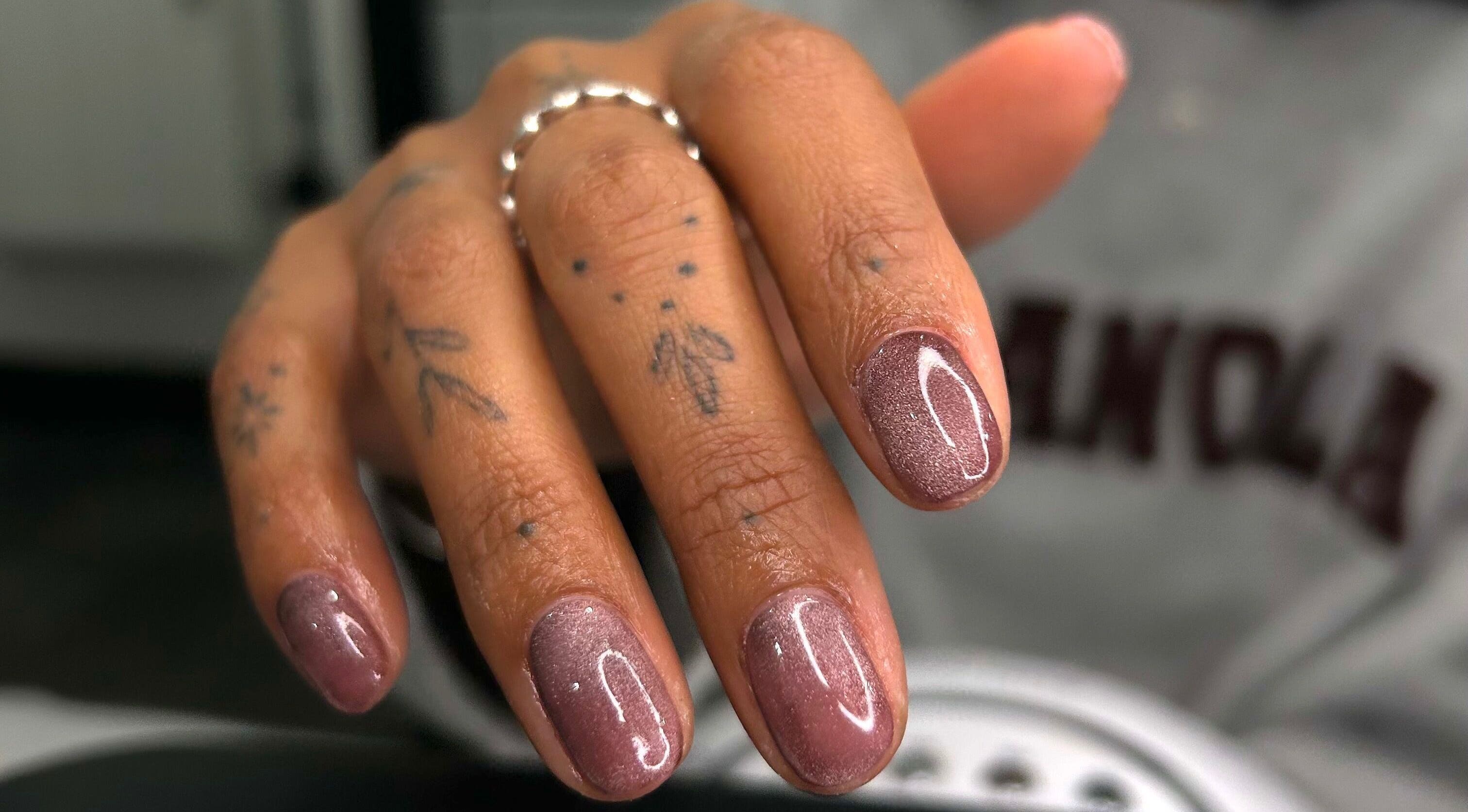 Beautiful nail art at Nails By Georgie at Sacred Empire, Royal Tunbridge Wells, England, GB.