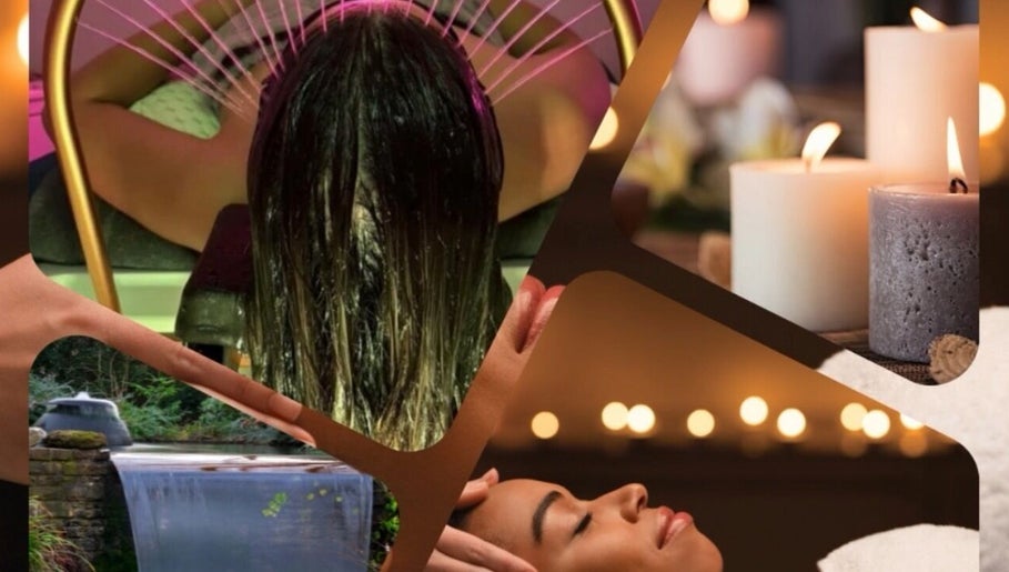 Relax in luxury at Sheffield Trichology Clinic and Head Spa, Sheffield, England with soothing candles and massages.