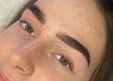 Beautifully shaped eyebrows at Georgia Grace Beauty in Berry, New South Wales, AU enhance natural facial features.