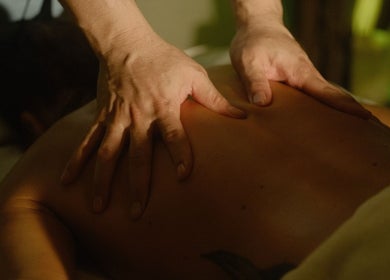 Relaxing back massage at Pious Therapy Center L.L.C, دبي, دبي, AE for ultimate relaxation and wellness.