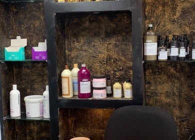 Product display at Elora Hair & Beauty Studio, Nairobi, Nairobi County, KE.