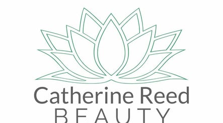 Catherine Reed Beauty logo featuring a green lotus design in Chester, England, GB.