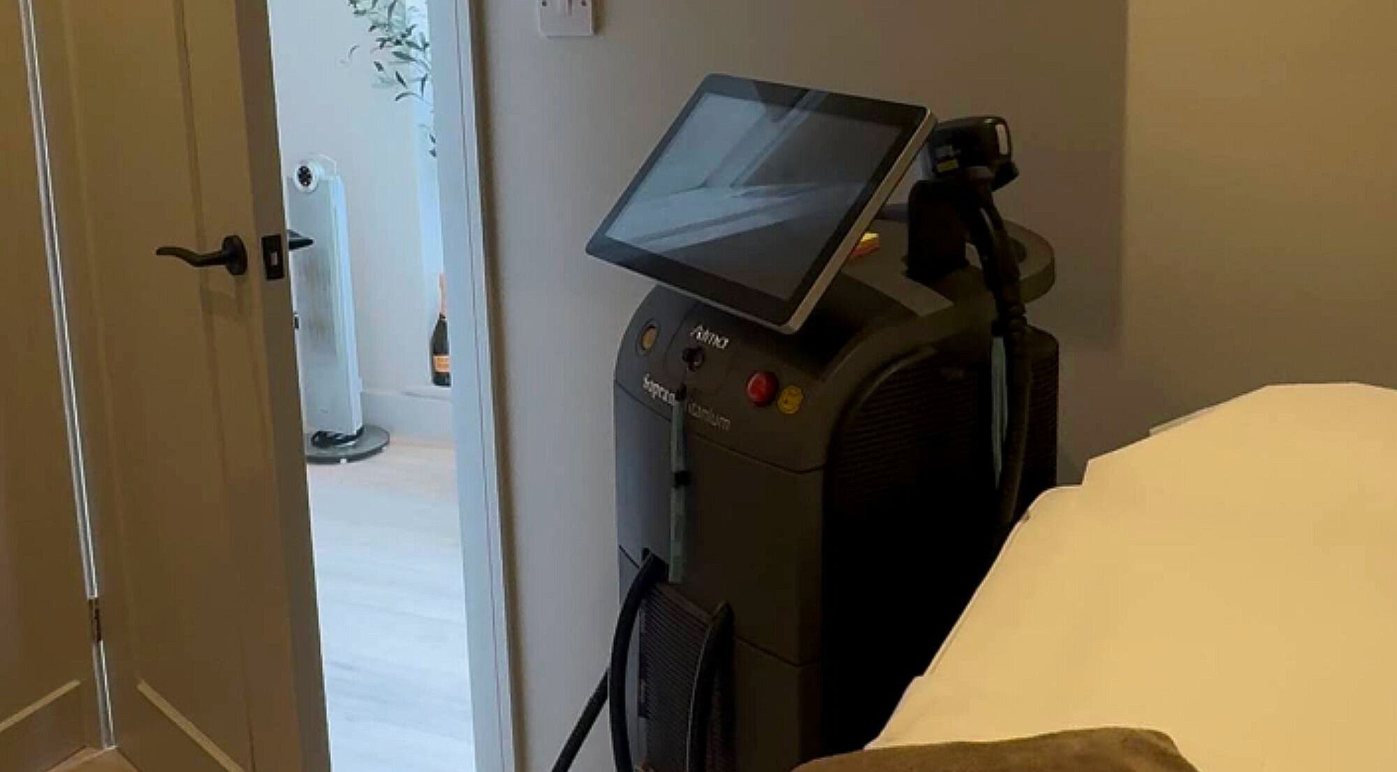 Sleek laser equipment at Ringwood Laser Clinic, Ringwood, England, GB showcases advanced beauty technology.