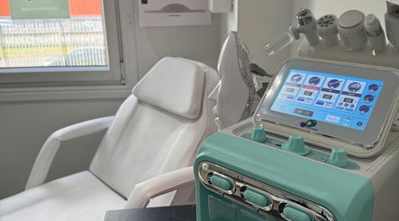 Advanced HydraFacial machine in The Aesthetics Room, Linwood, Scotland, GB, promising rejuvenating skincare.