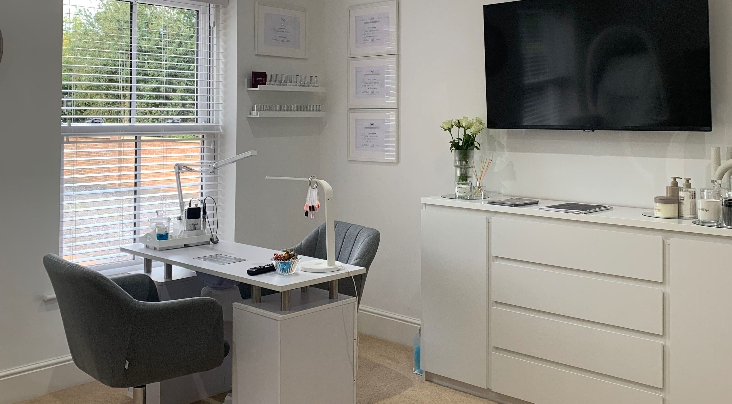 Beauty at The Elms offers a cozy, well-lit treatment room in Doncaster, England, GB for a relaxing experience.