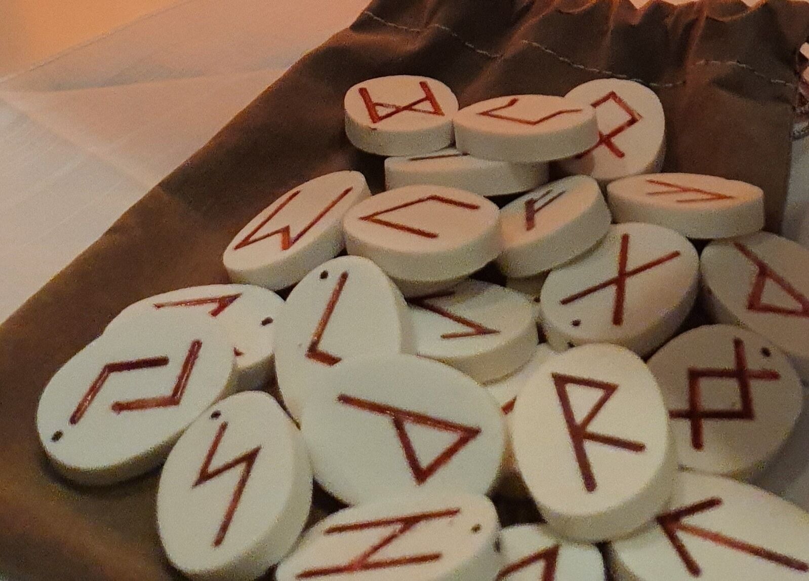 Runes for spiritual readings at Spirit, Body and Mind with Lisa - Corby, England, GB.