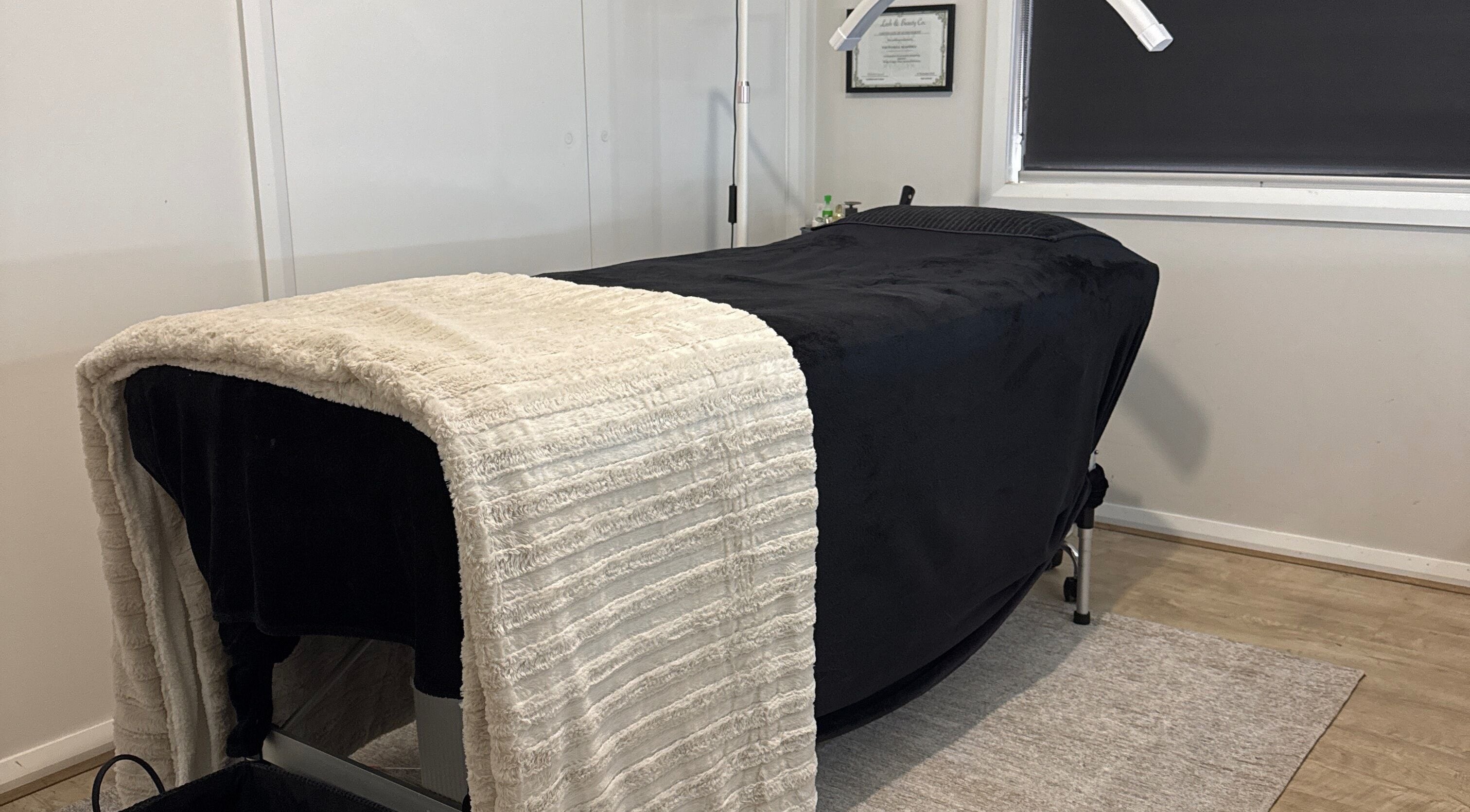 Relaxing treatment bed at Victoria Makeup Artistry, Mickleham, Victoria, AU, perfect for beauty services.