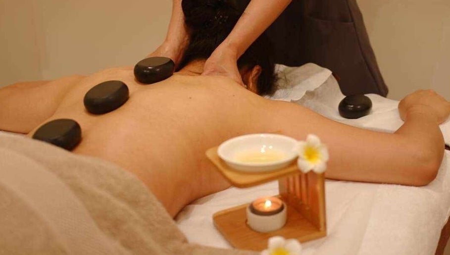 Hot stone massage session at Shellharbour village Thai massage in Shellharbour, New South Wales, AU.