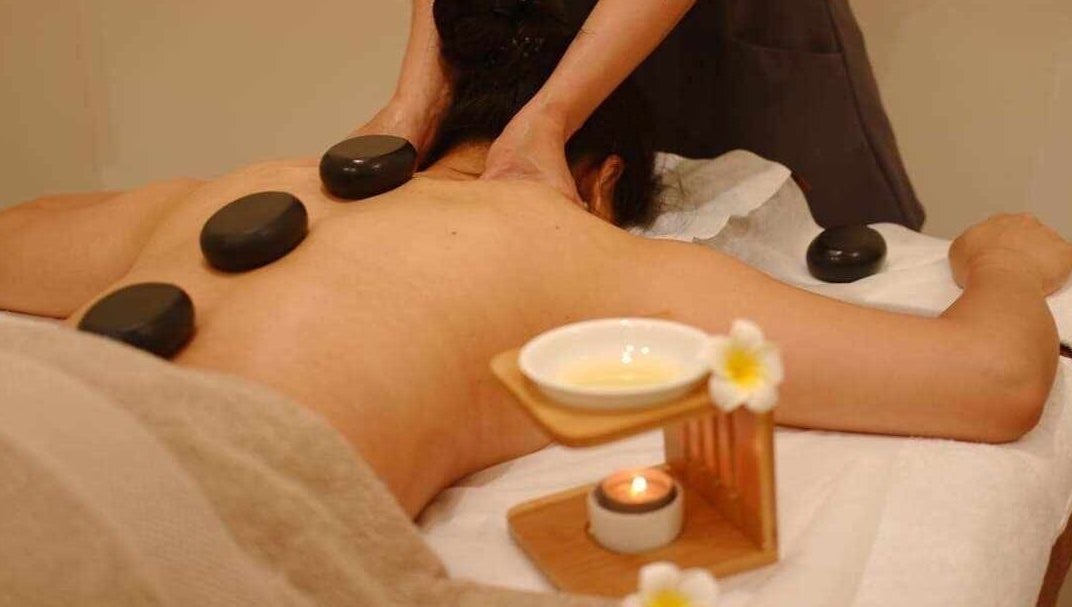 Hot stone massage session at Shellharbour village Thai massage in Shellharbour, New South Wales, AU.