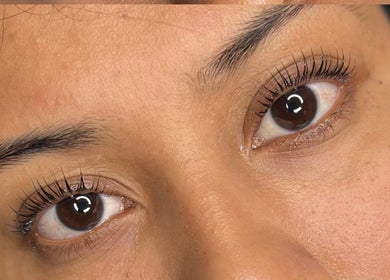 Detalle de pestañas impecables en Fucking Lashes, València, Comunidad Valenciana, ES.