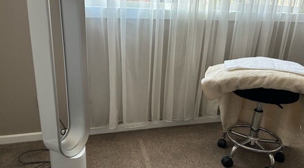 Comfortable massage stool at Nancy's Beauty and Massage, Clifton Springs, Victoria, AU for relaxing treatments.