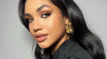 Elegant woman with radiant makeup at Rafa Beauty, Dublin, County Dublin, IE.