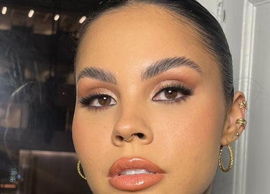 Sophisticated makeup look at Rafa Beauty in Dublin, County Dublin, IE highlighting radiant eyes and flawless skin.