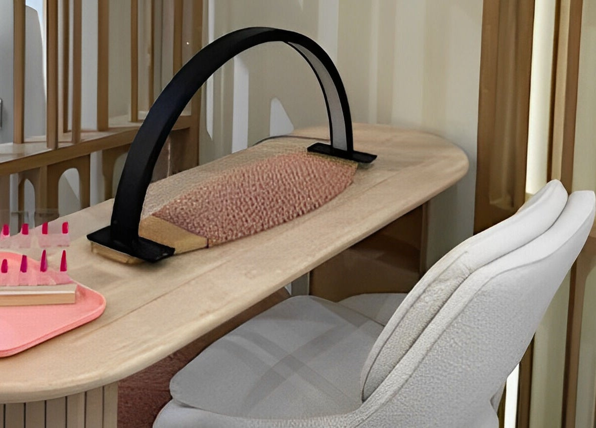 Modern nail station at Silver Hair - Al Qirwan | سيلفر هير - القيروان, Riyadh, Riyadh Province, SA.