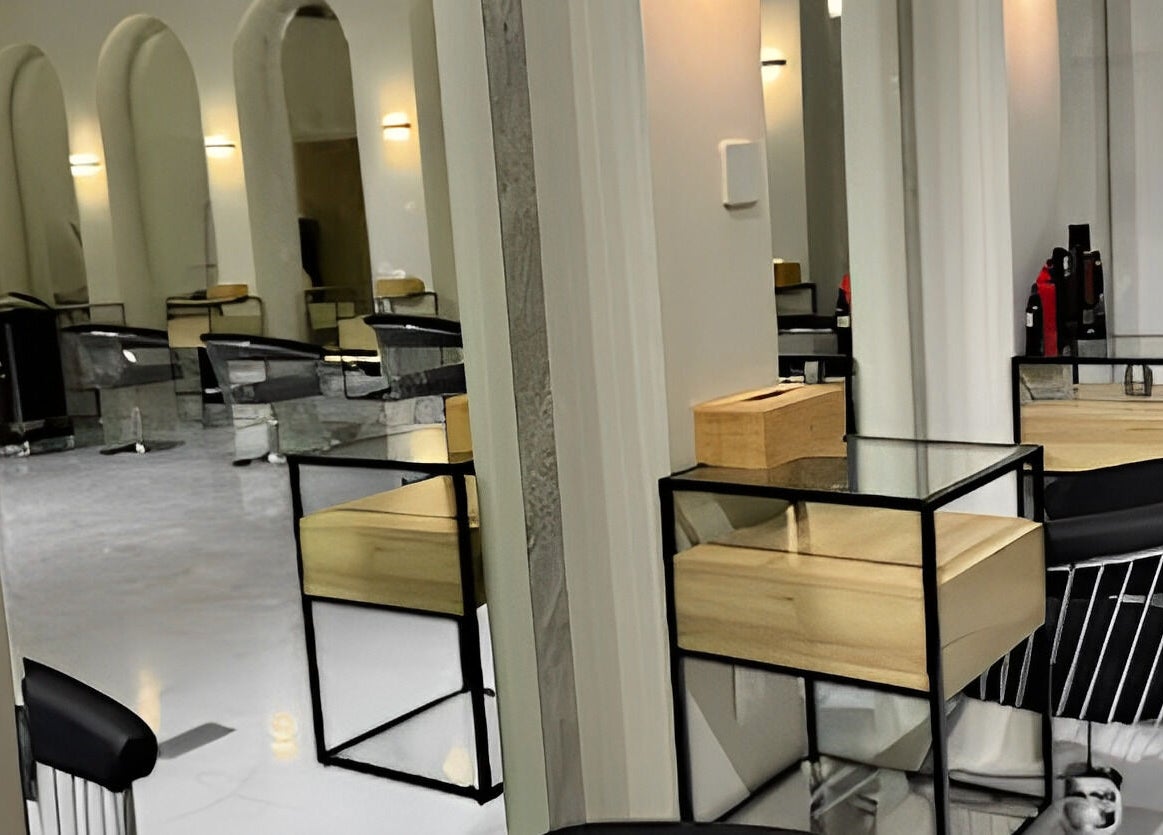 Modern salon design at Silver Hair - Al Qirwan | سيلفر هير - القيروان, Riyadh, Riyadh Province, SA.