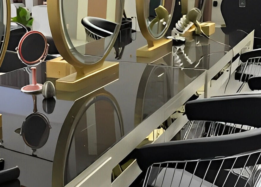 Modern styling stations at Silver Hair - Al Qirwan, Riyadh, Riyadh Province, SA offer a luxurious salon experience.