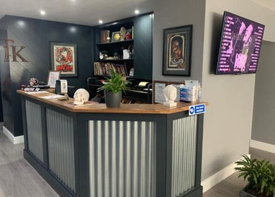 Reception area at Physical Therapy & Rehab Ltd, Glynneath, Wales, GB with a modern and inviting design.