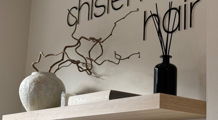 Elegant shelf with decor at The Chislehurst Clinic, Chislehurst, England, GB showcasing tasteful interior design.