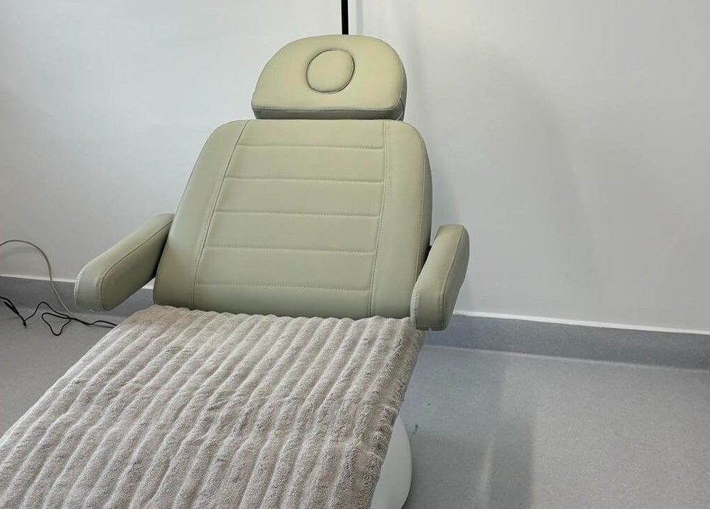 Comfortable treatment chair at TMC Lifestyle & Aesthetics, Wagga Wagga, New South Wales, AU.