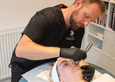 Expert skin treatment at Valkyrie Performance and Aesthetics in Norwich, England, GB with attentive service.