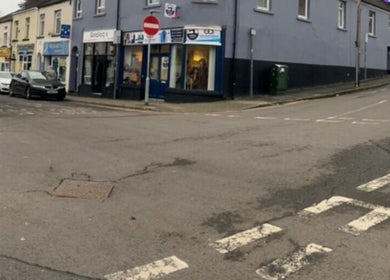 Street view of U Sabai Massage & Spa, located in a quaint neighborhood in Newport, Wales, GB.