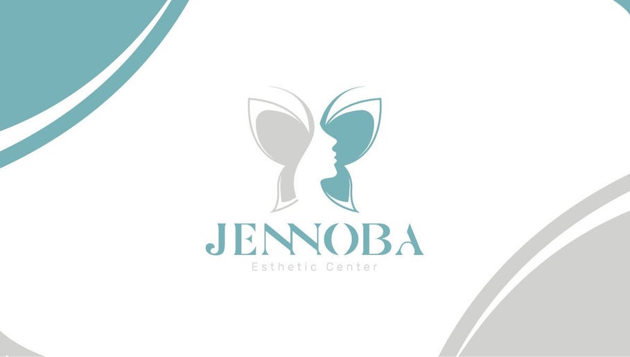 Logo del Jennoba Esthetic Center en Cali, Valle Del Cauca, CO. Diseño moderno y elegante.