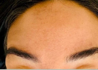 Expertly shaped brows at Abi Peters Aesthetics, Bedhampton, United Kingdom, GB enhance natural beauty.